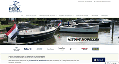 Desktop Screenshot of peekwatersport.nl