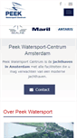 Mobile Screenshot of peekwatersport.nl